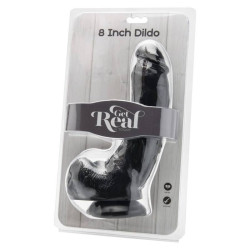 Get Real - Gode 20,5 Cm Avec Boules Noires